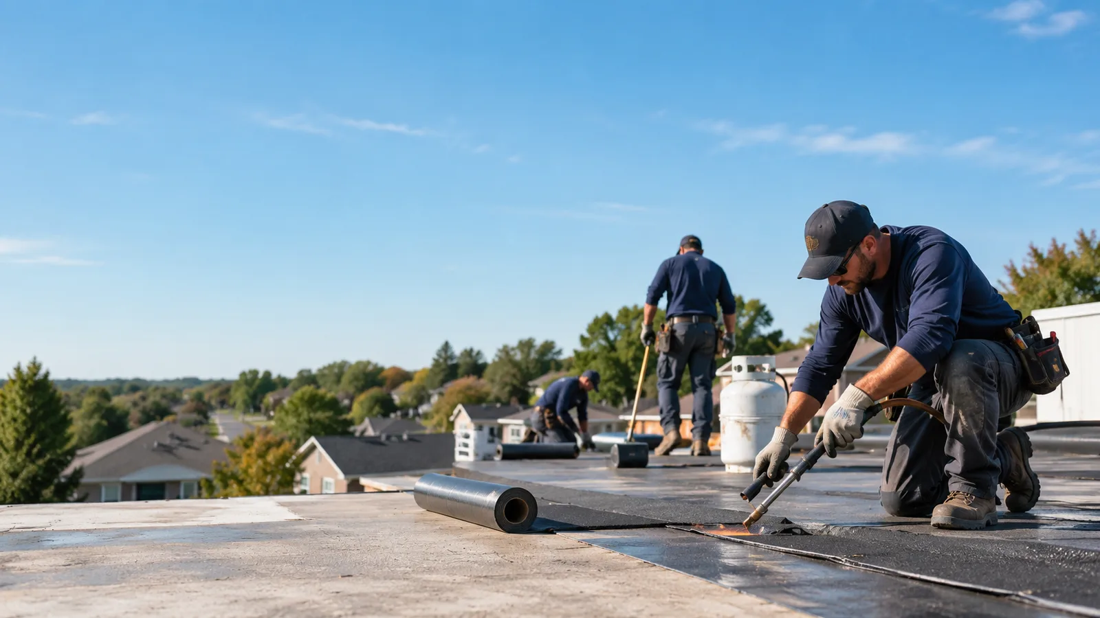 Flat Roof Leak Repair providers in Leota, MN